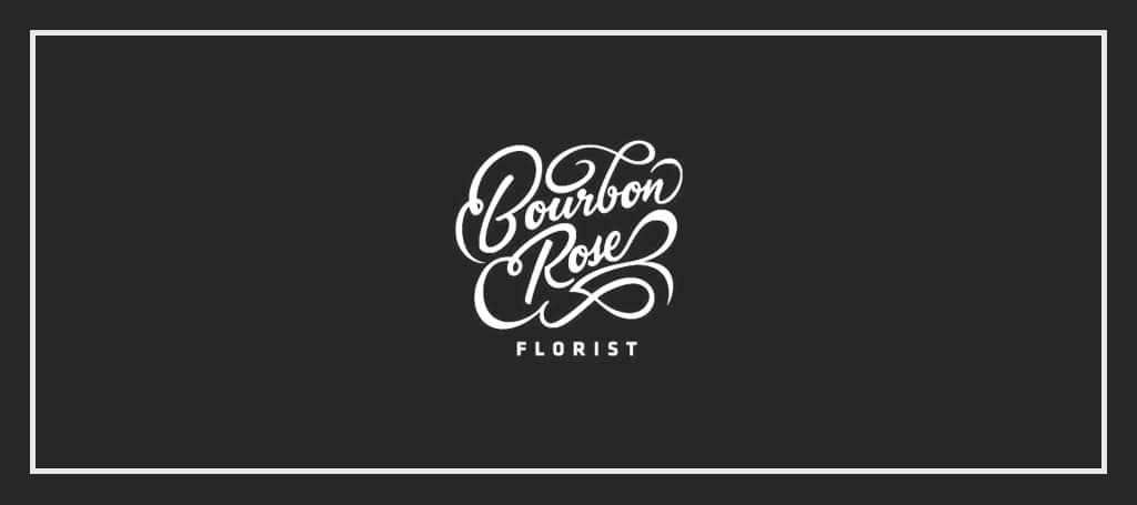 Bourbon Rose Florist's Banner