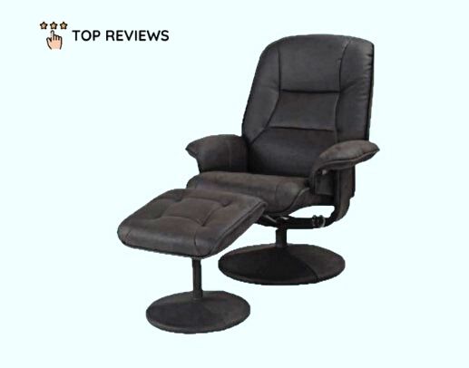 Webster Fabric Chair with Ottoman_Chairs  unboxing_top reviews in new zealand