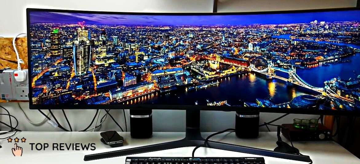 Samsung QLED 49″ (CHG90)_computer monitor unboxing_top reviews in new zealand