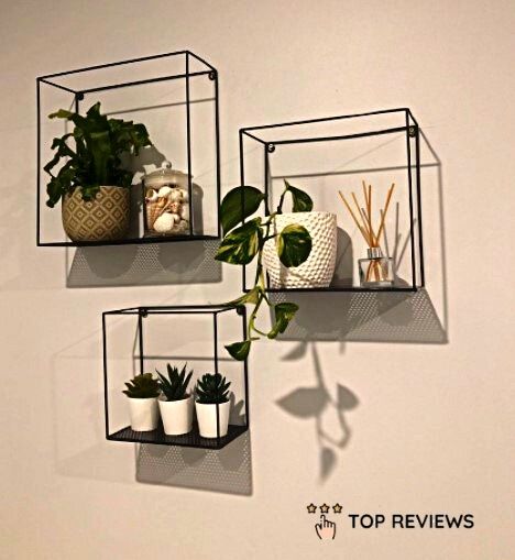 3 Pack Black Boxed Shelves_floating shelve unboxing_top reviews in new zealand