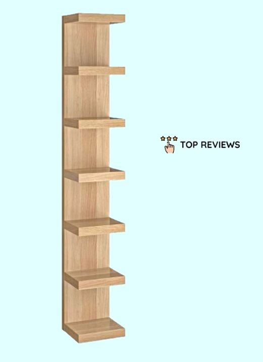 IKEA Lack Wall Shelf Unit, Stained Oak Effect_floating shelve unboxing_top reviews in new zealand