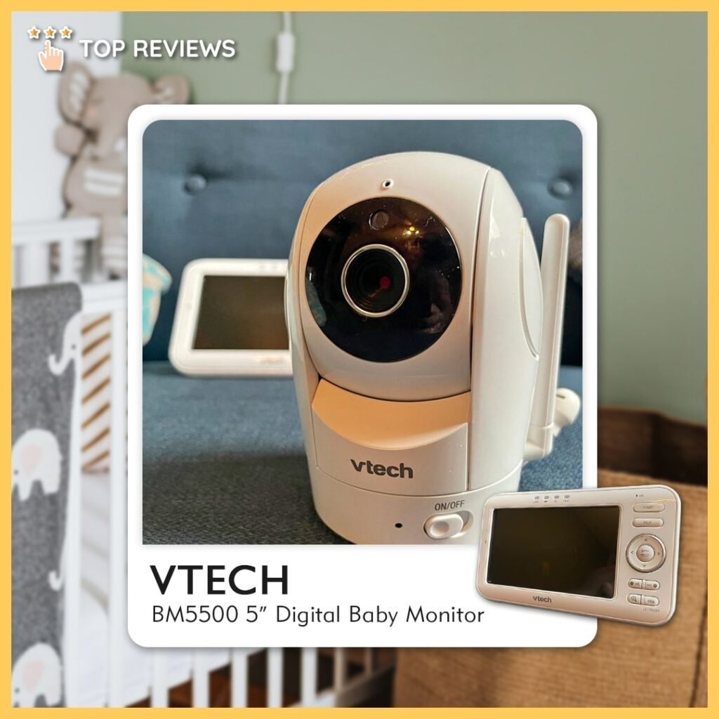 Vtech BM5500 5 Digital Baby Monitor