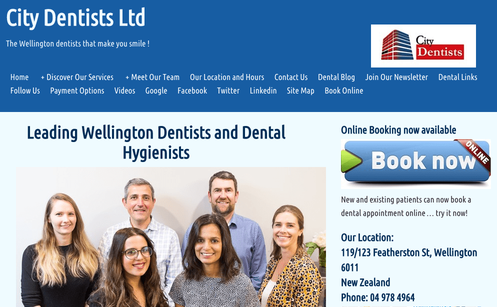 City Dentists Ltd.'s Homepage