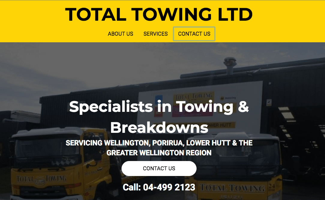 Total Towing's Homepage