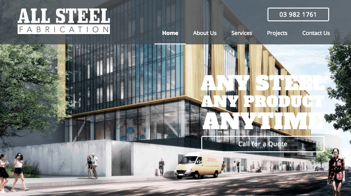 All Steel Fabrication's Homepage