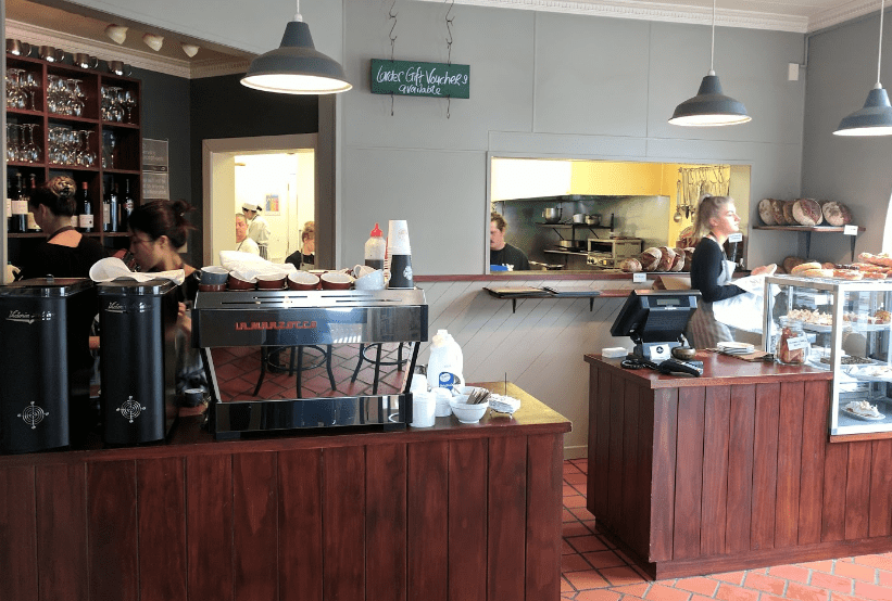 The Larder's Cashier Front