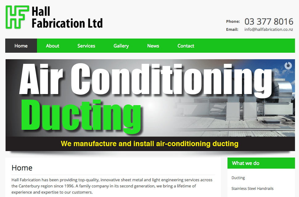 Hall Fabrication's Homepage
