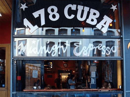 Midnight Espresso's Shop Front