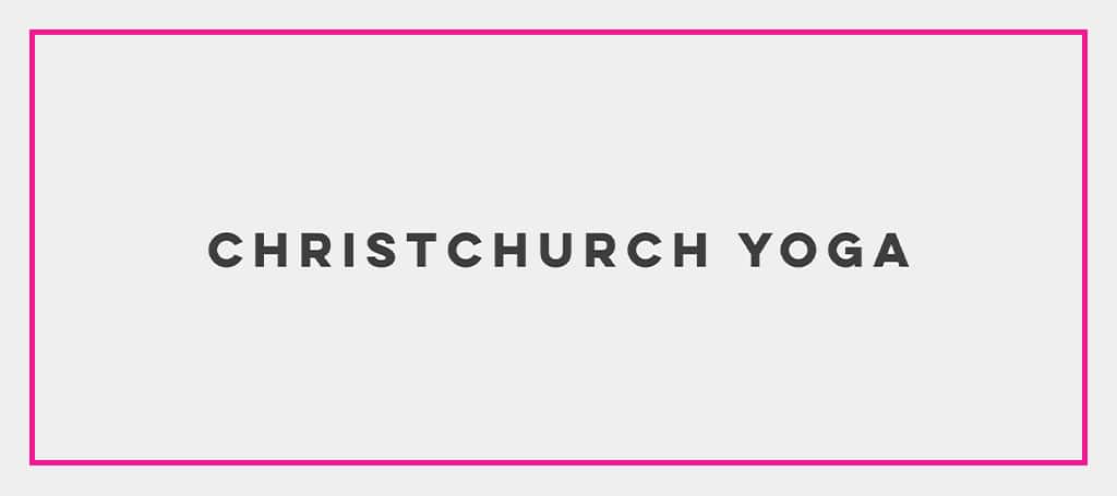 Christchurch Yoga's Banner