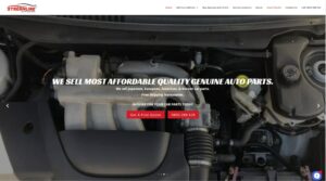 Streamline's homepage
