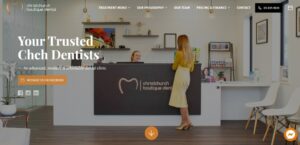 Christchurch Boutique Dental's homepage