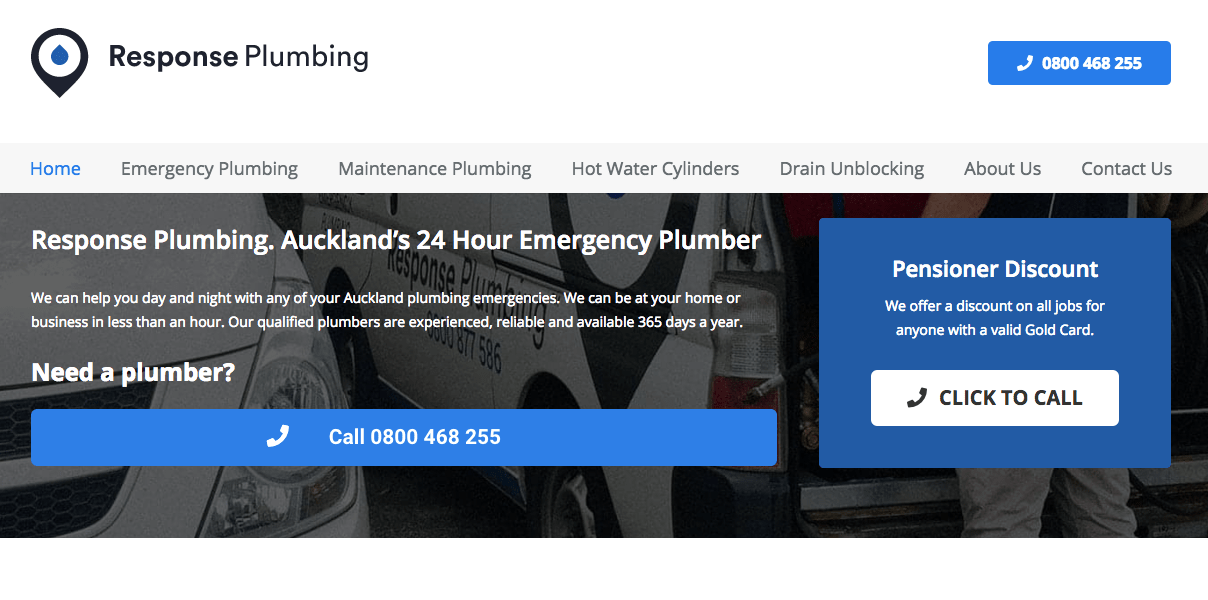 Response Plumbing's Homepage