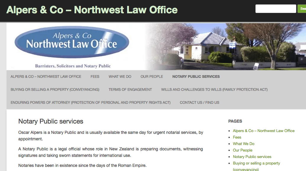 Alpers & Co - Northwest Law Office's Homepage
