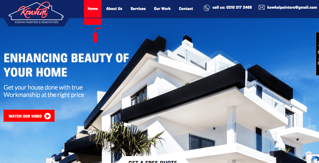 Kowhai Painters & Renovators' Homepage