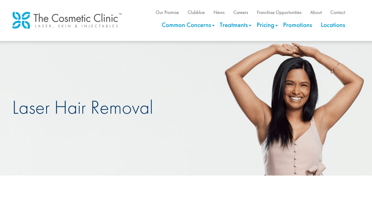 The Cosmetic Clinic's Homepage