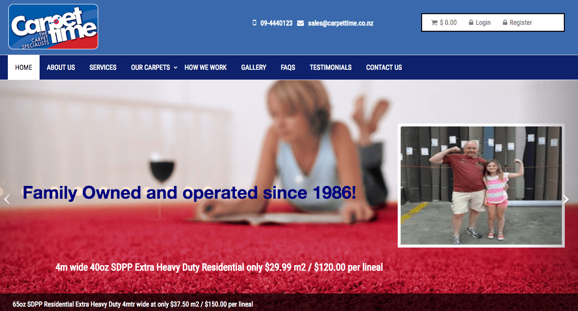 Carpet Time's Homepage