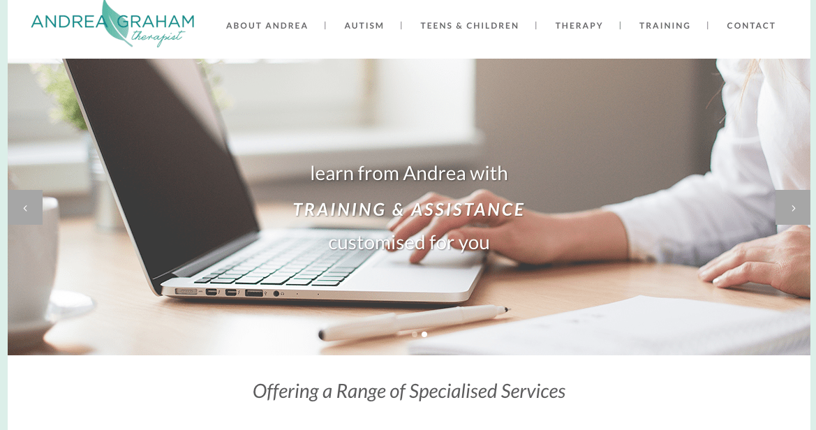 Andrea Graham Therapist's Homepage