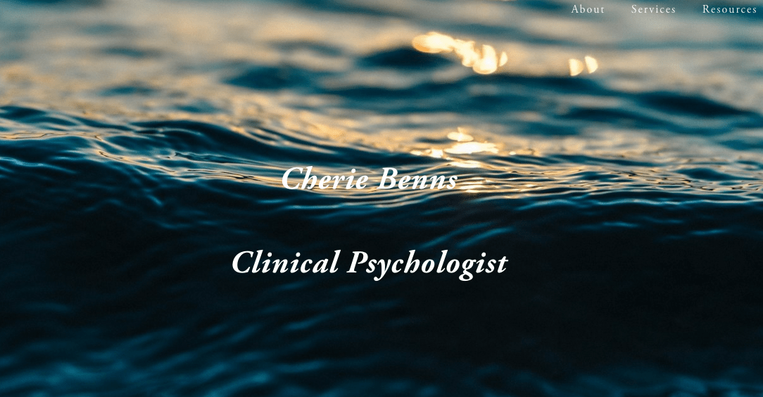 Cherie Benns' Homepage