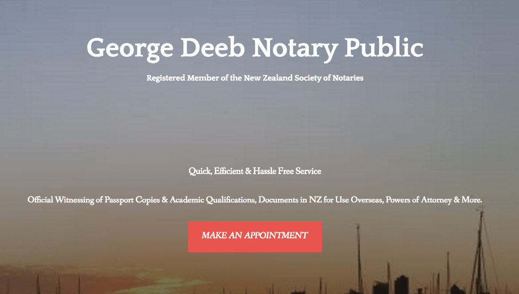 George Deeb Notary Public's Homepage