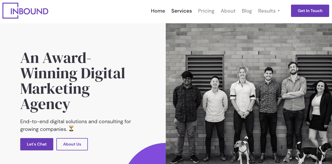 Inbound's Homepage