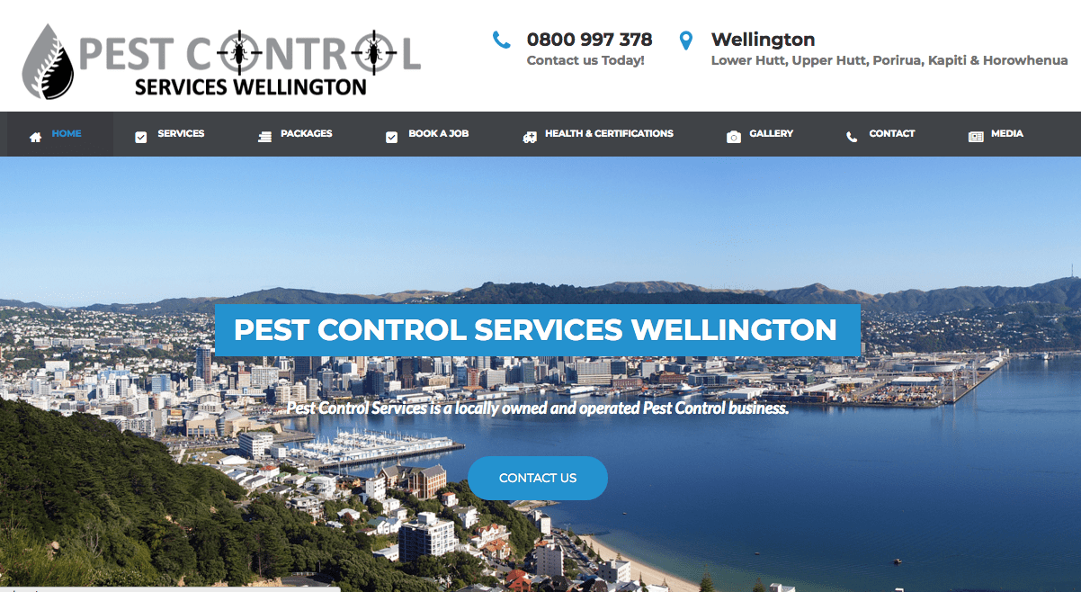 Pest Control Services Wellington's Homepage