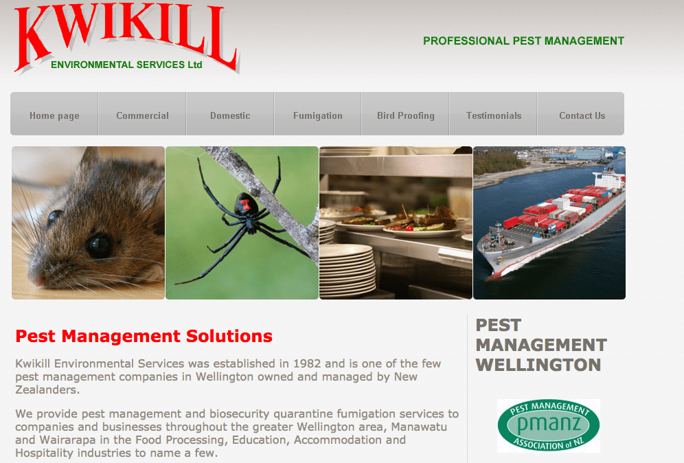 Kwikill Environmental Services Ltd.'s Homepage