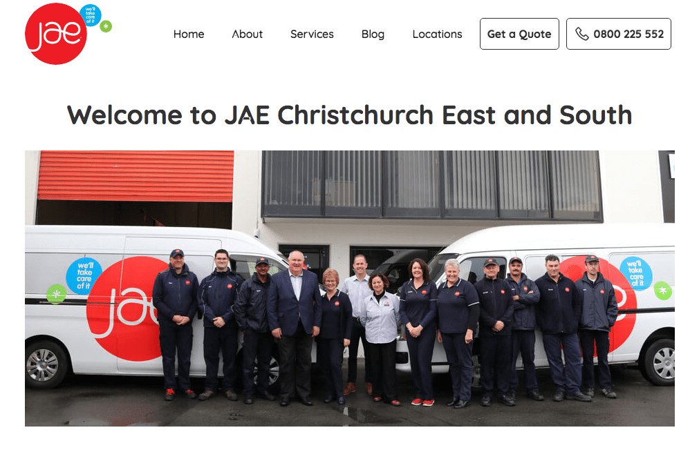 JAE Christchurch East and South's Homepage