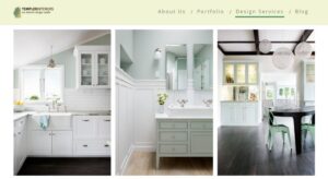 Templer Interiors' homepage