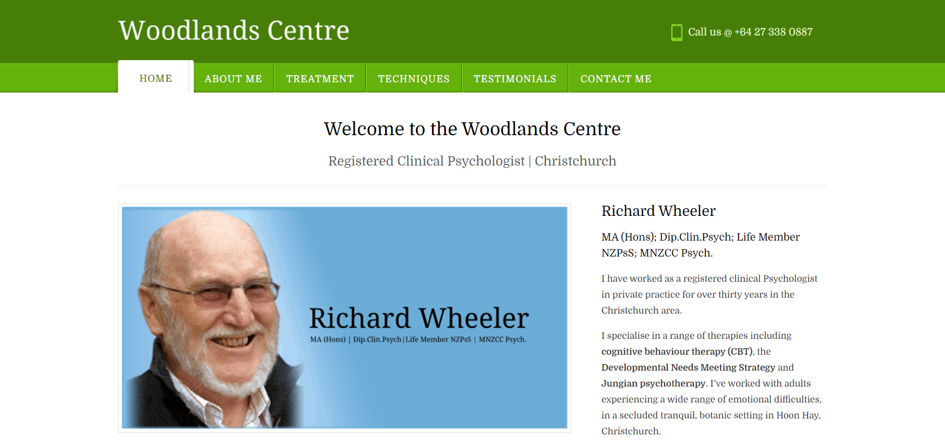 Richard Wheeler Homepage