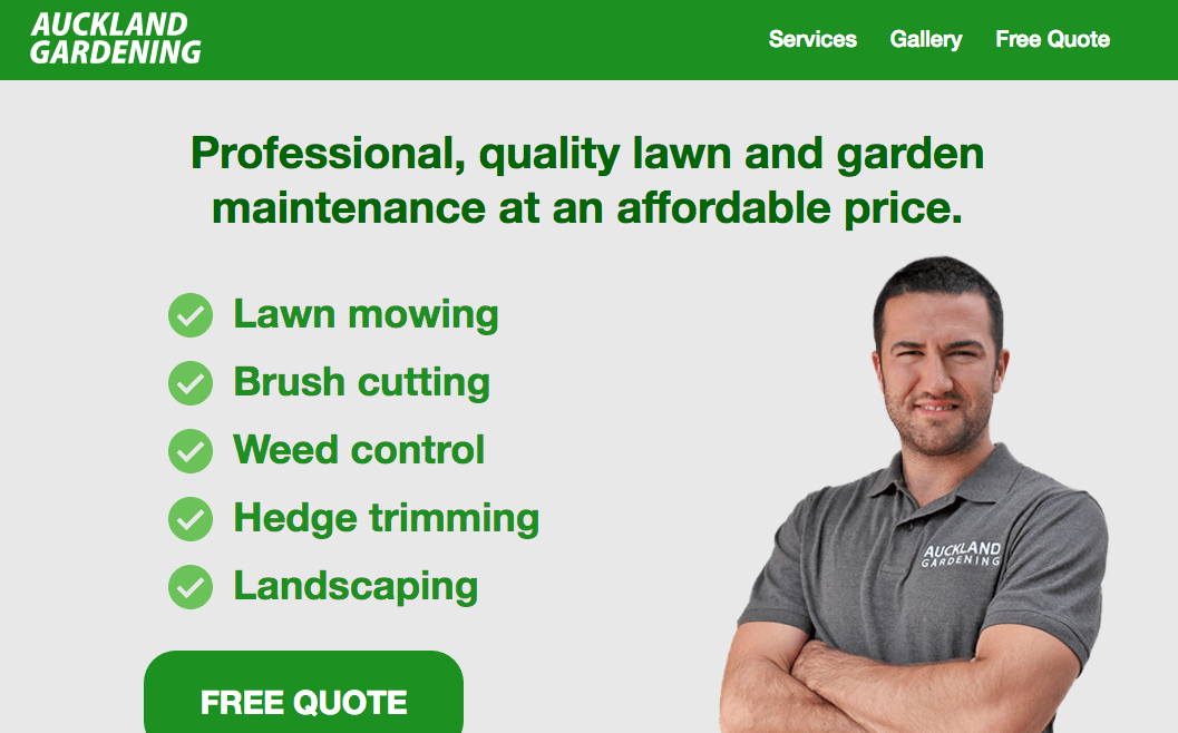 Auckland Gardening Ltd's Homepage