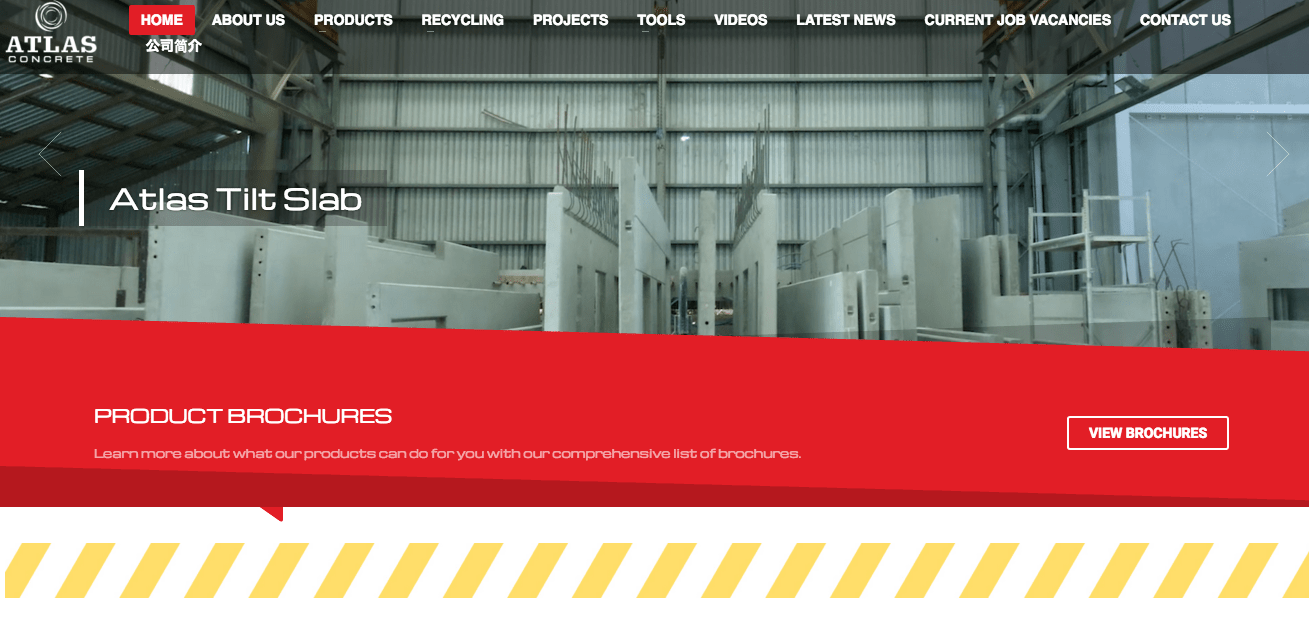 Atlas Concrete's Homepage
