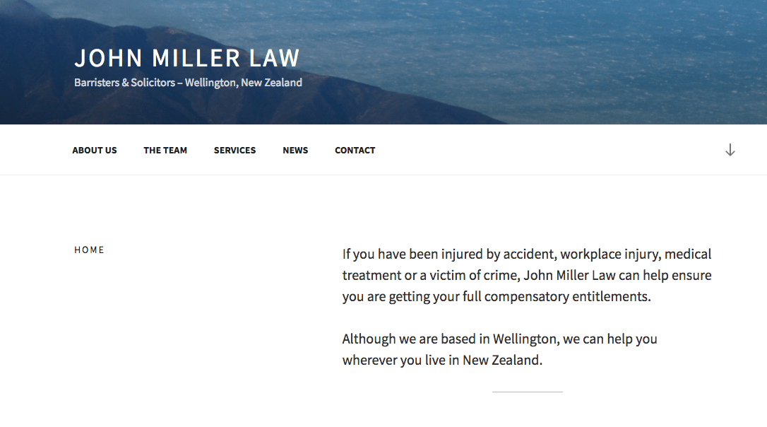 John Miller Law's Homepage