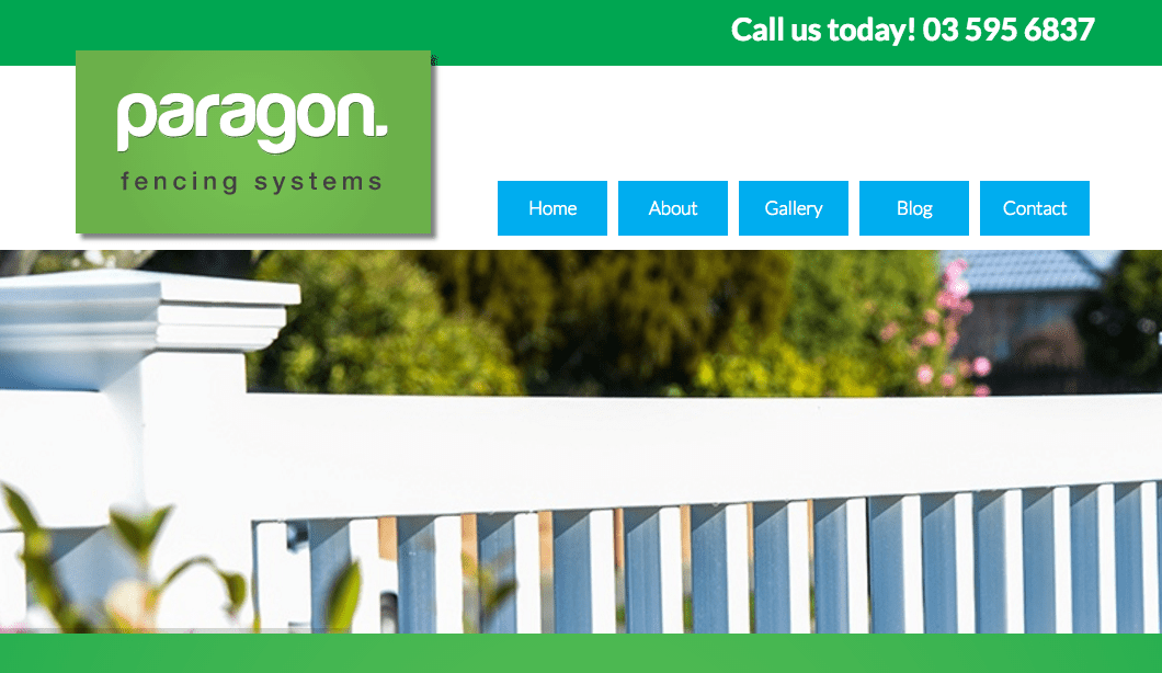 Paragon Fencing Systems' Homepage