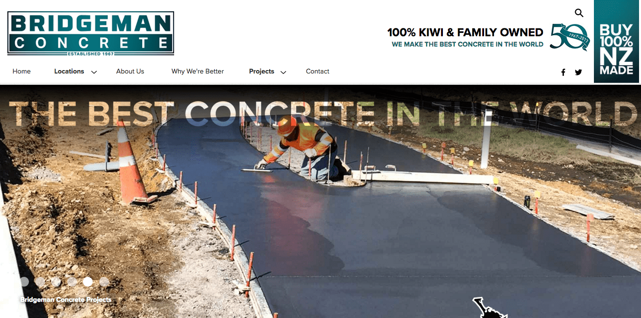 Bridgeman Concrete's Homepage