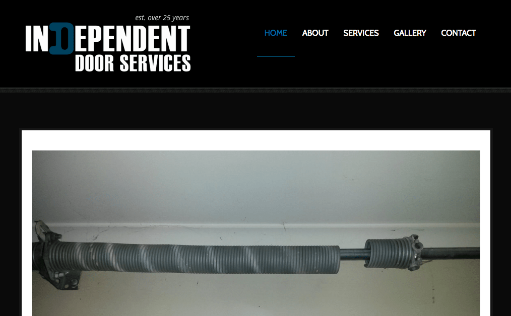 Independent Door Services' Homepage