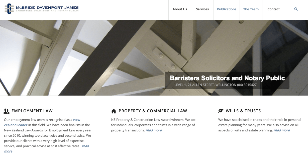 McBride Davenport James' Homepage