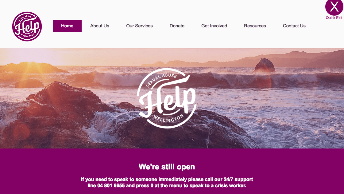 HELP Wellington's Homepage