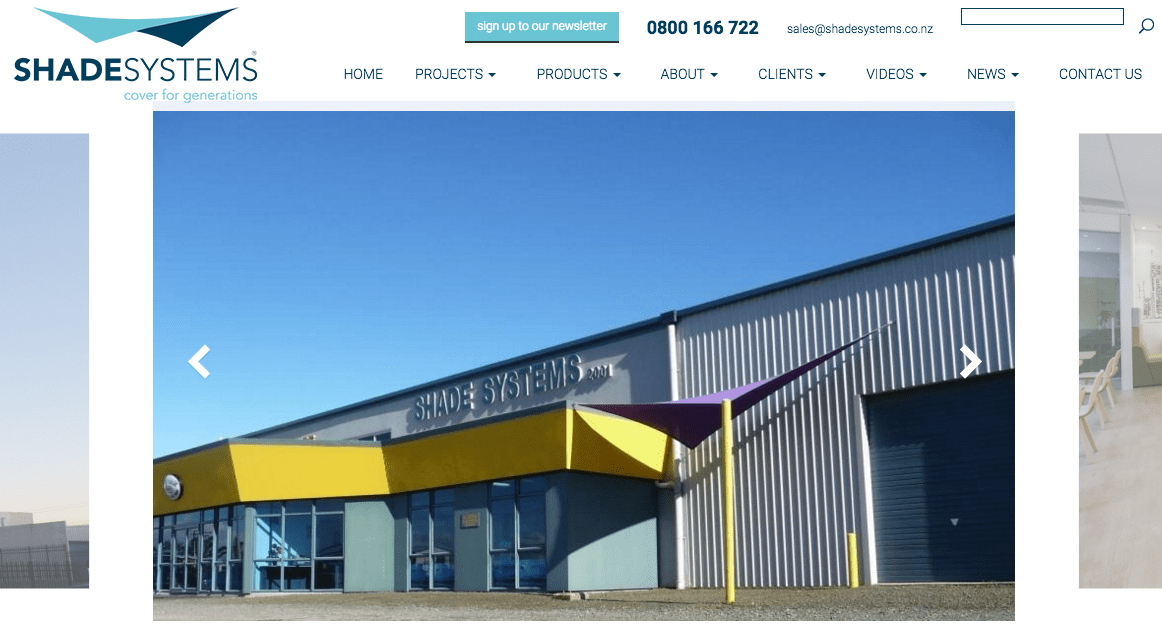 Shade Systems' Homepage