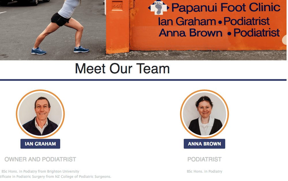 Ian Graham - Papanui Foot Clinic's Homepage