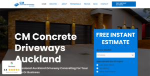 CM Concrete Driveways Auckland