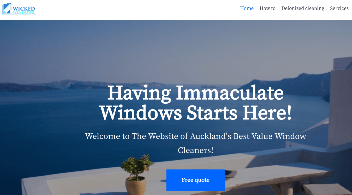 Got Dirty Windows?'s Homepage
