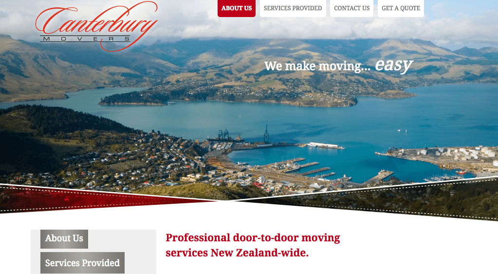Canterbury Movers Ltd's Homepage