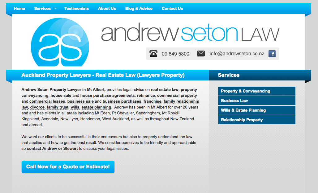 Andrew Seton Law's Homepage