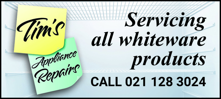 Tim’s Appliance Repairs' Homepage