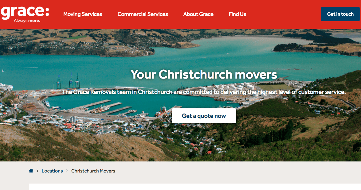 Grace Removals' Homepage