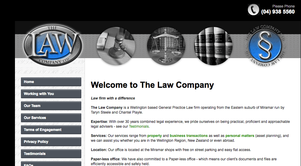 The Law Company Ltd's Homepage