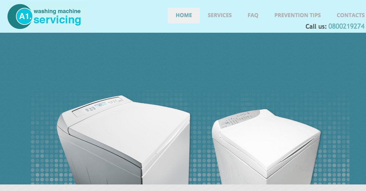 A1 Washing Machine Servicing's Homepage