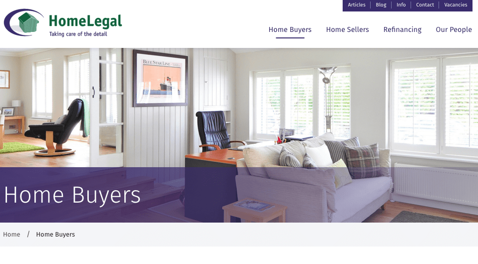 HomeLegal's Homepage