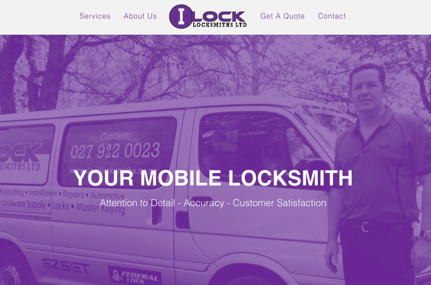ILock Locksmiths Ltd's Homepage