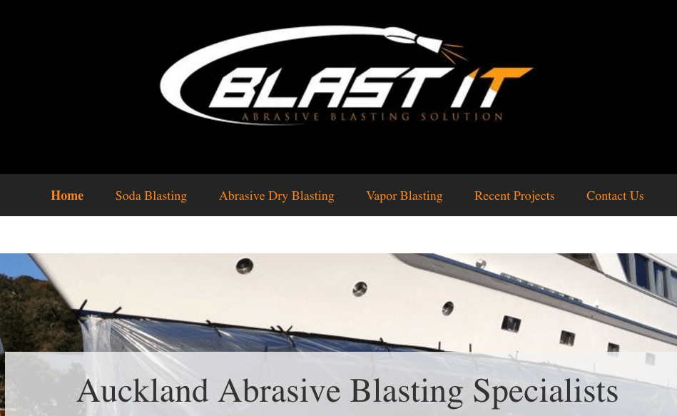 Blast It's Homepage